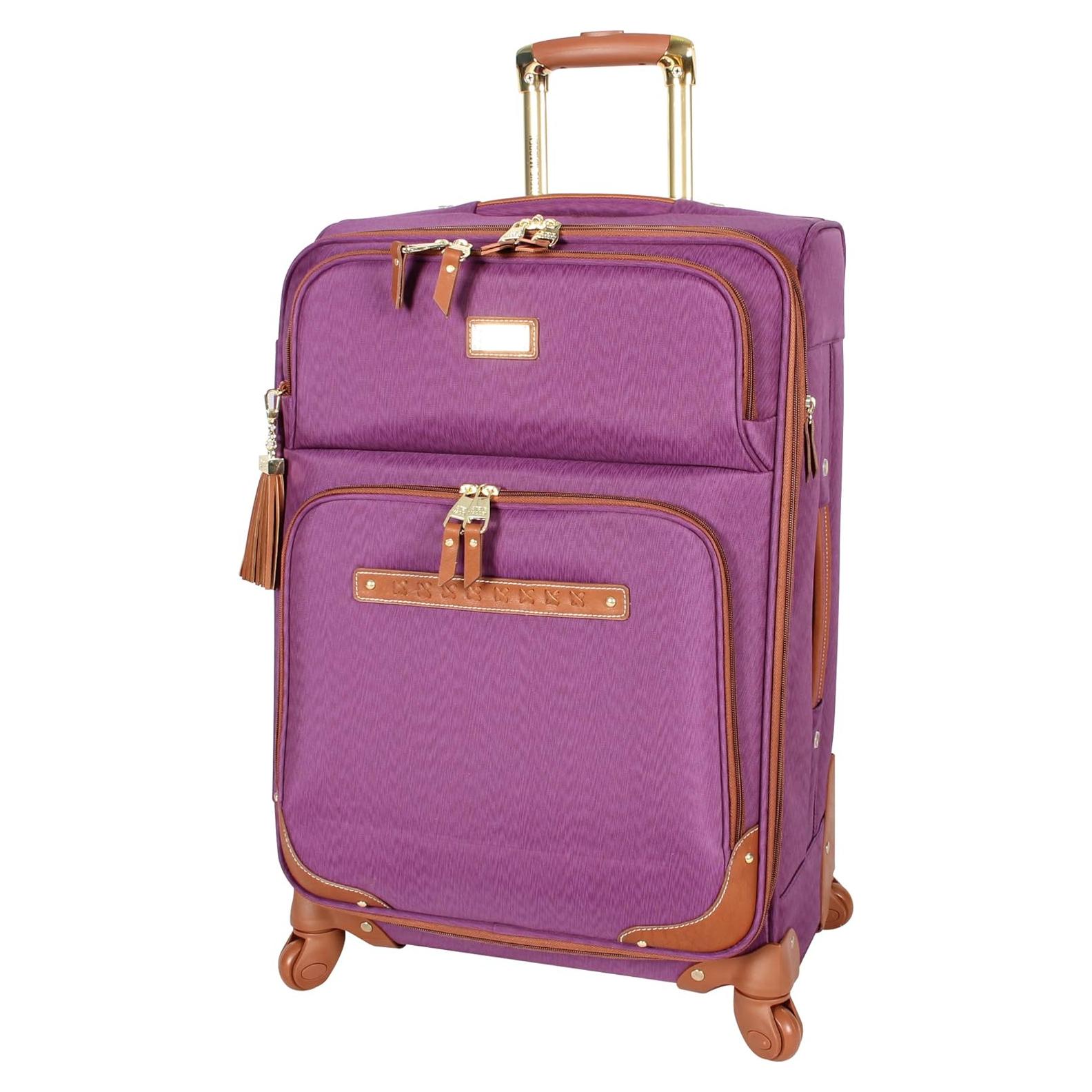 Maleta Suave Expandible Steve Madden 24" Púrpura 62L