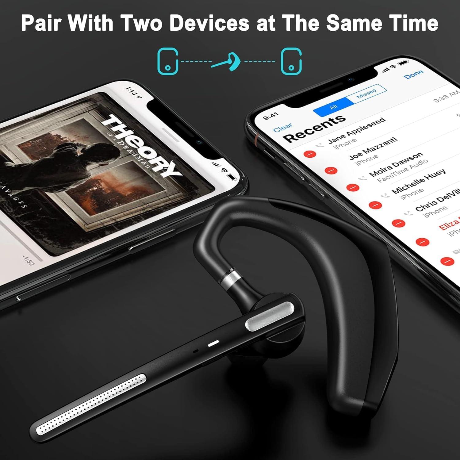 Auricular Bluetooth YIDUOKING A6S con Cancelación de Ruido 110H