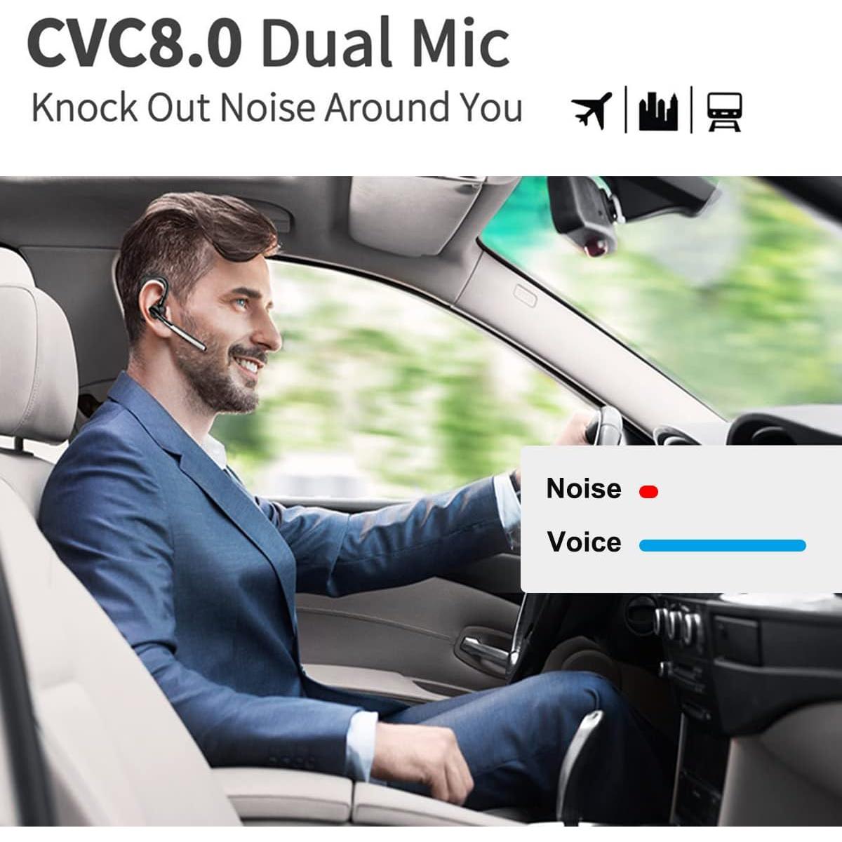 Auricular Bluetooth Conambo K18 Pro CVC8.0 16h Llamadas HD