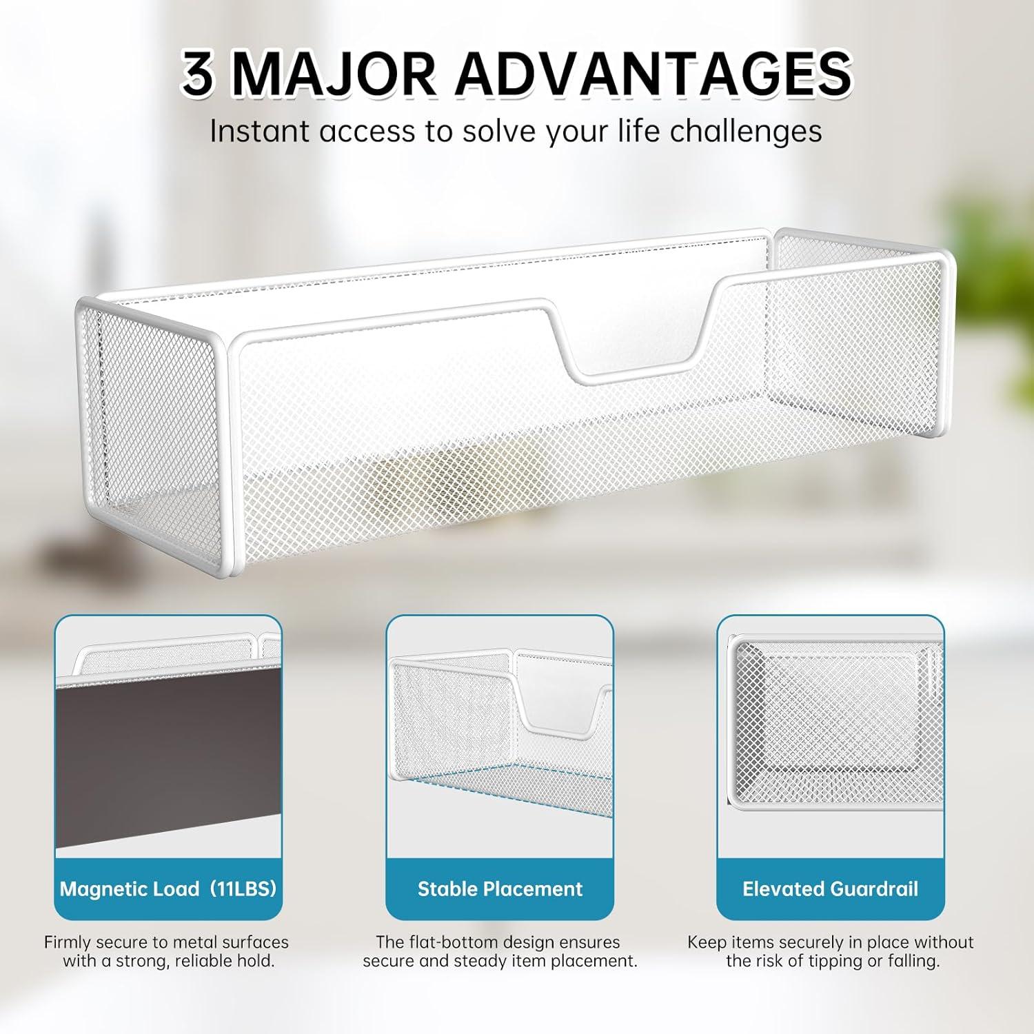 Organizador Magnético KZWKRG para Refrigerador 30.5x10.4cm