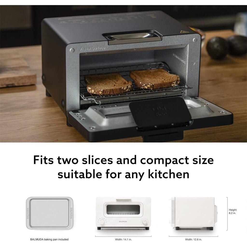 BALMUDA La Tostadora Horno de Vapor 5 Modos Blanco