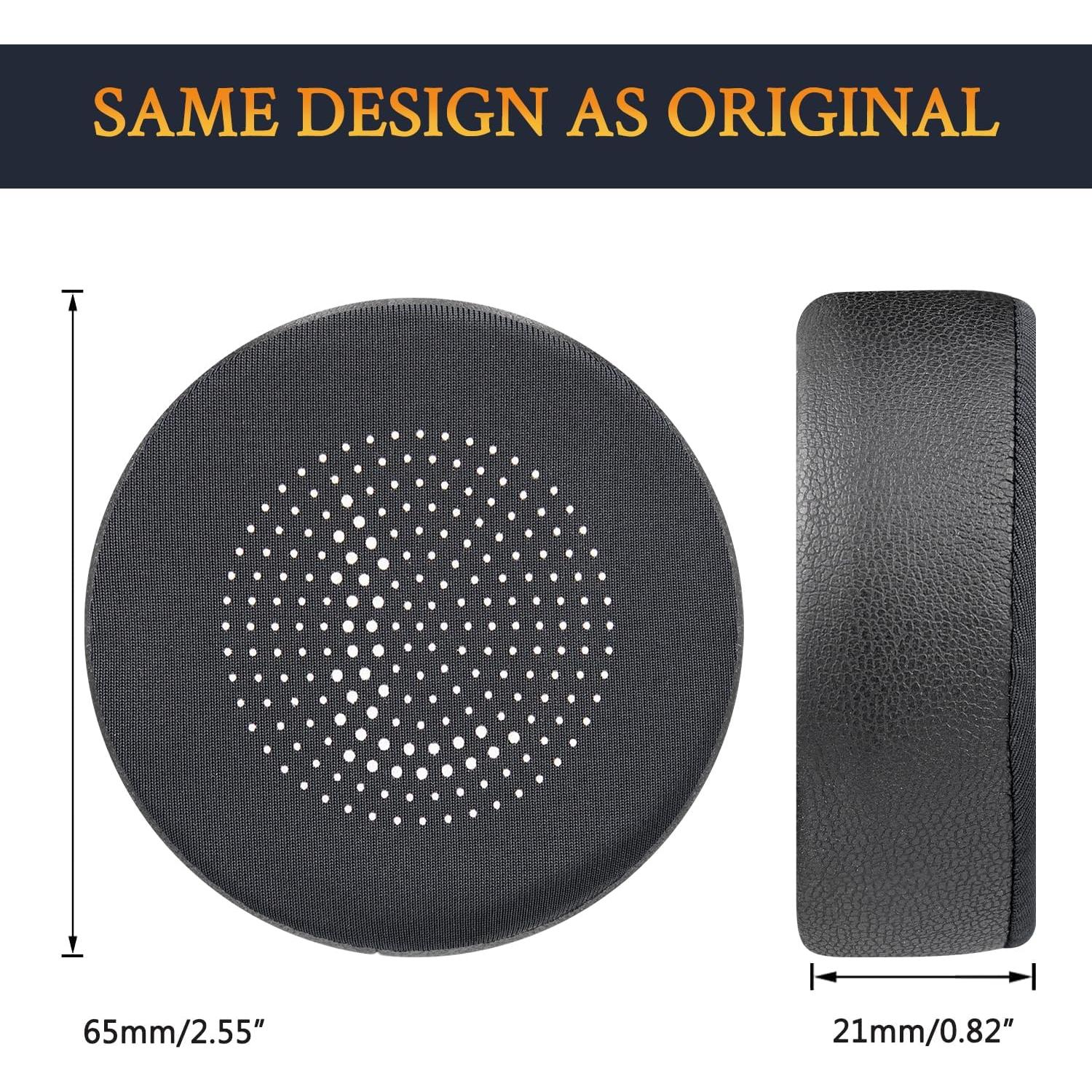 Almohadillas de Gel Refrigerante SOULWIT para Auriculares Jabra Evolve 75