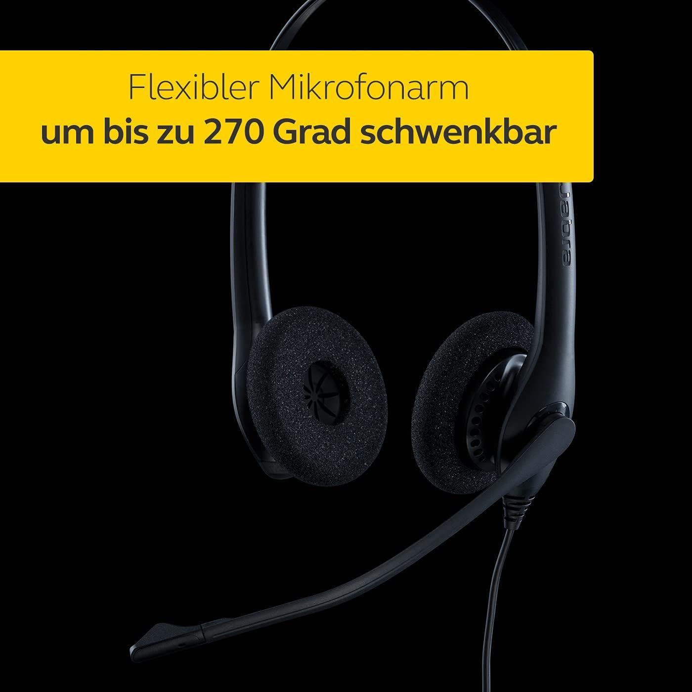 Auricular Jabra BIZ 1500 Duo con cancelación de ruido