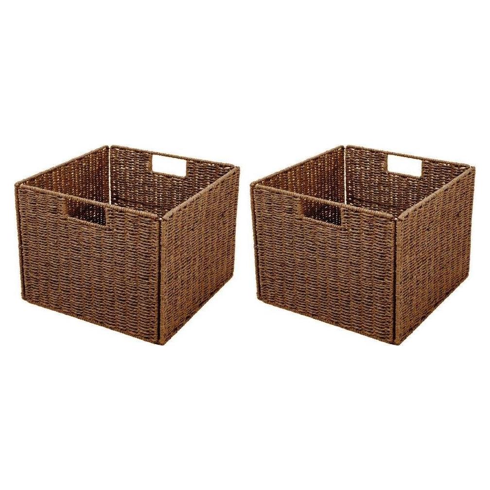 Cesta de Almacenamiento Plegable Trademark Innovations - Juego de 2