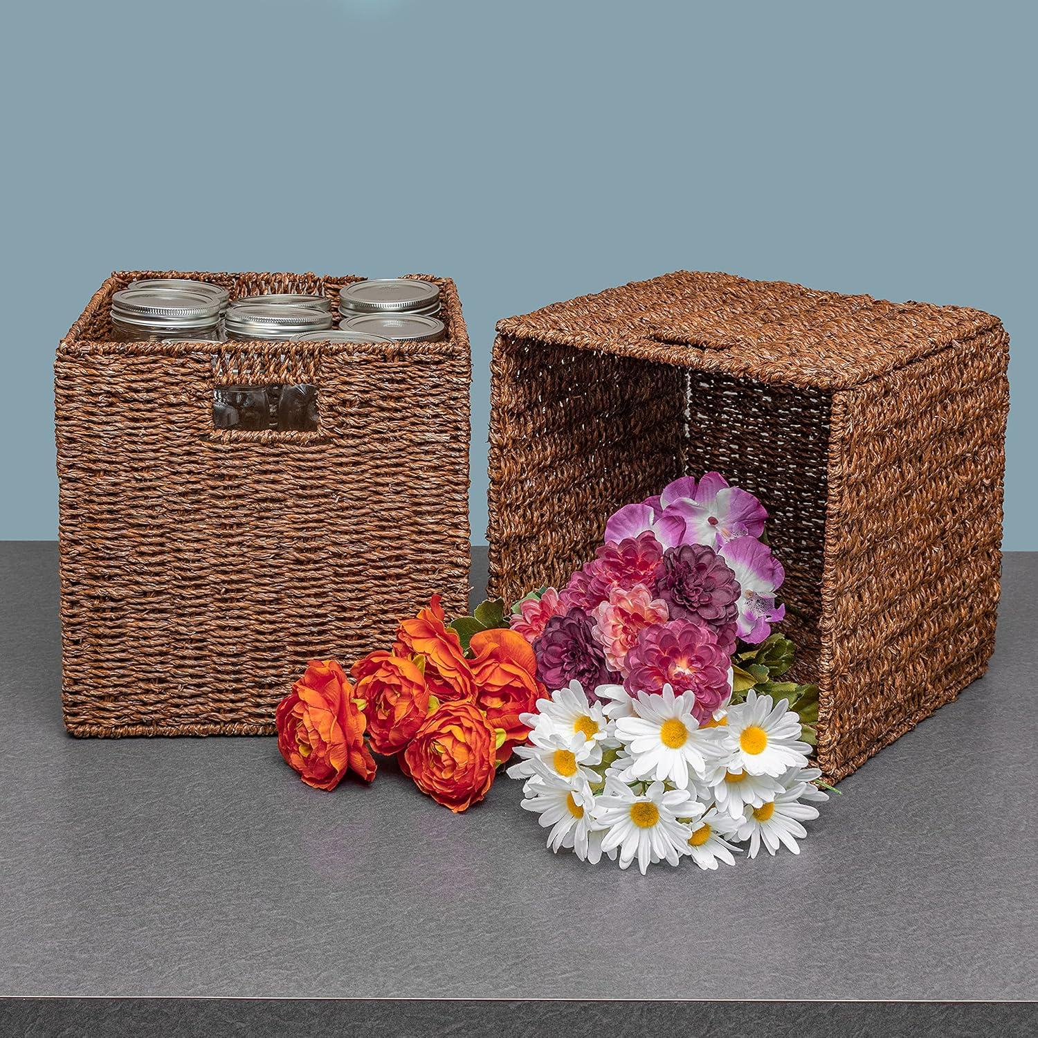 Cesta de Almacenamiento Plegable Trademark Innovations - Juego de 2