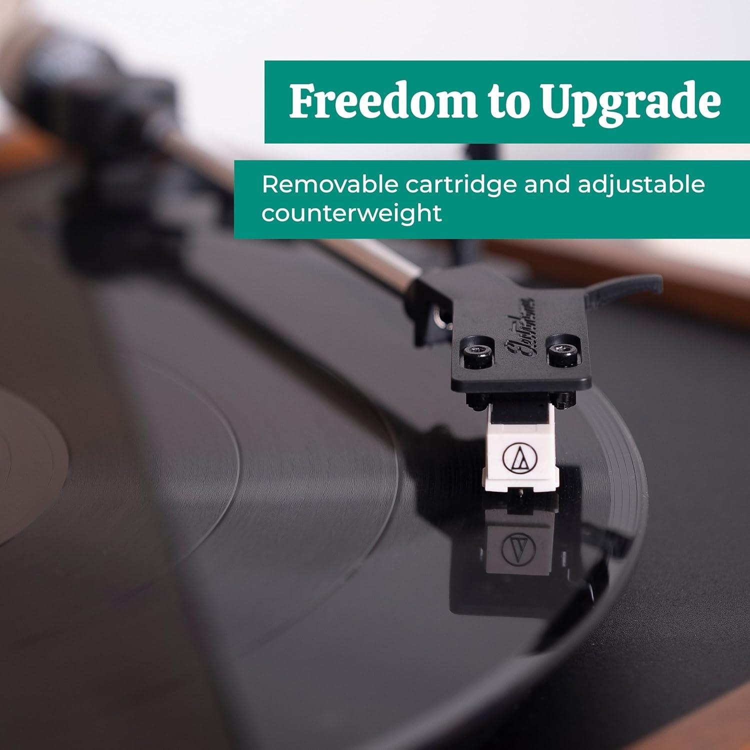 Reproductor de Vinilo Electrohome RR35 con Altavoces Bluetooth