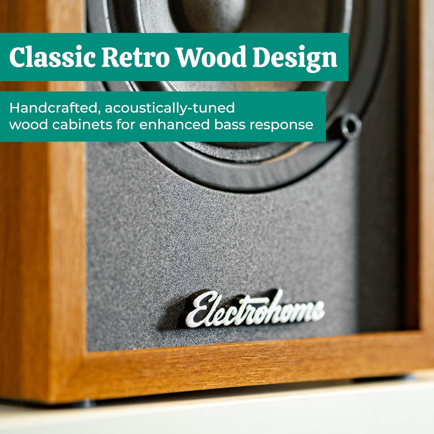 Reproductor de Vinilo Electrohome RR35 con Altavoces Bluetooth