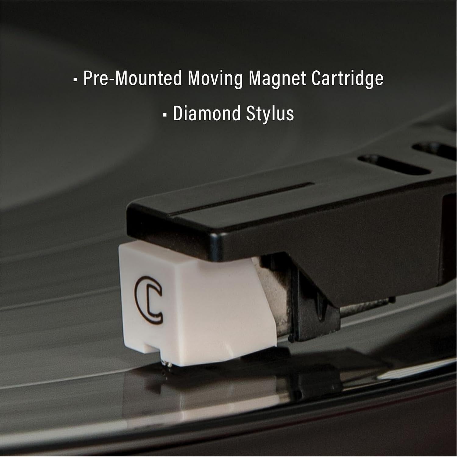 Tocadiscos Crosley 1975T Bluetooth con CD y altavoces 12.14 kg