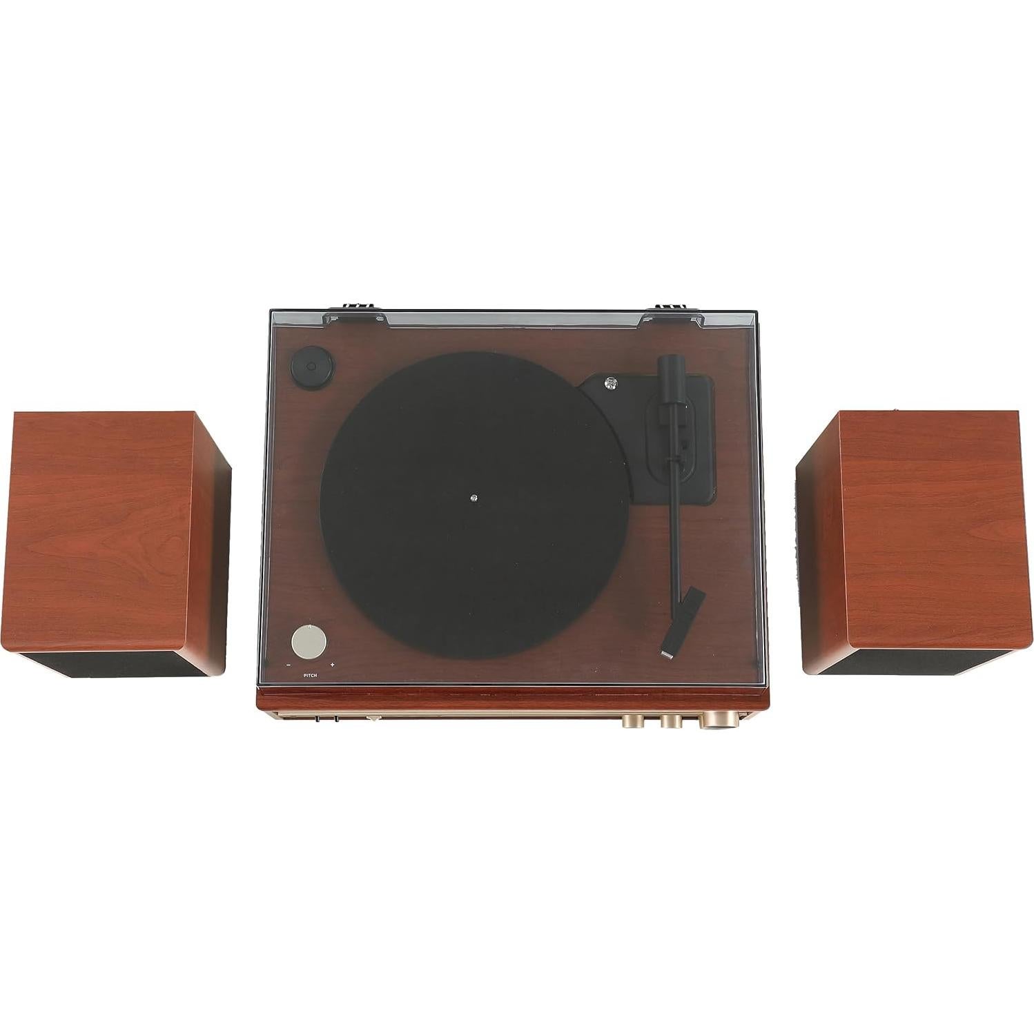 Tocadiscos Crosley 1975T Bluetooth con CD y altavoces 12.14 kg