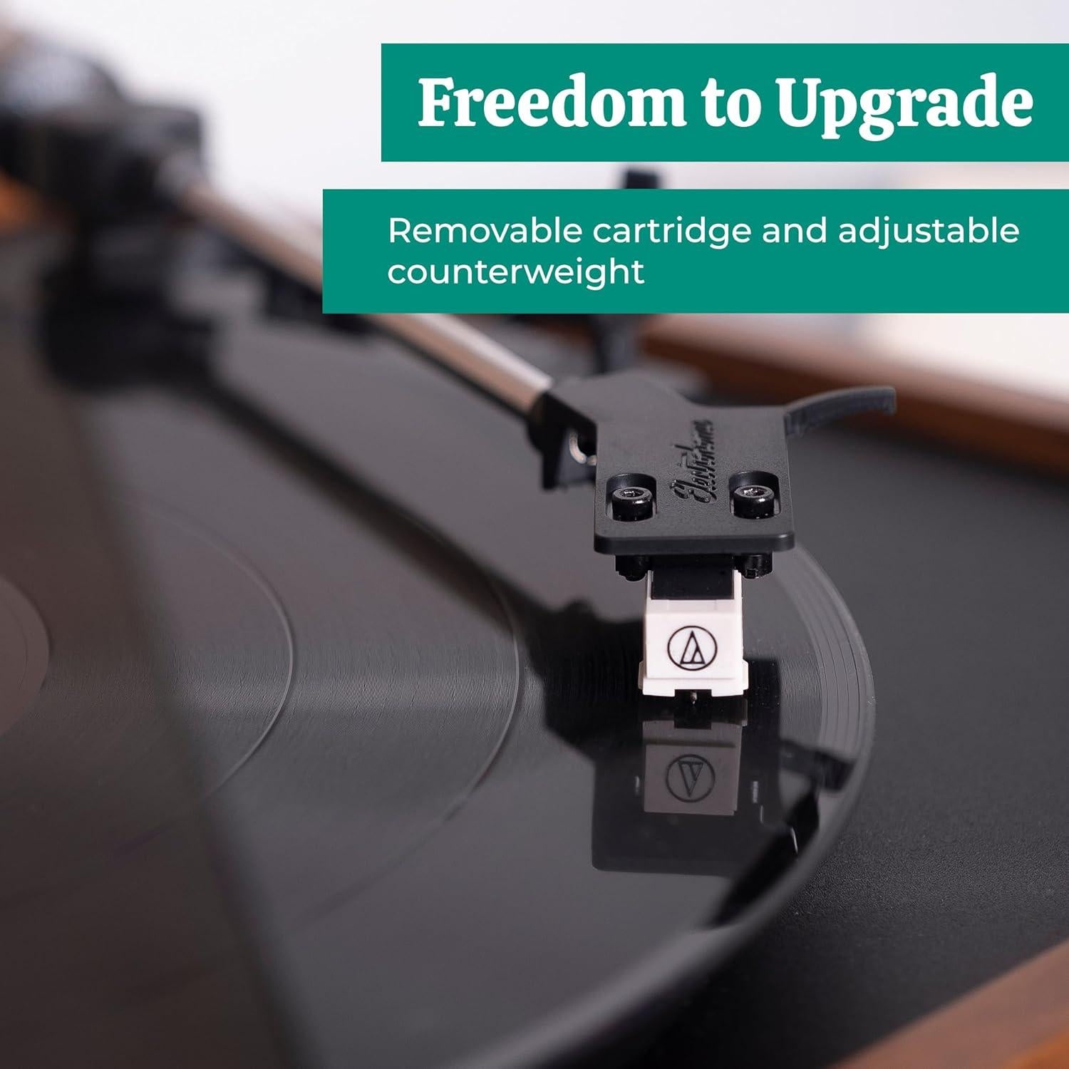 Reproductor de Vinilo Inalámbrico Electrohome Montrose 33/45 RPM