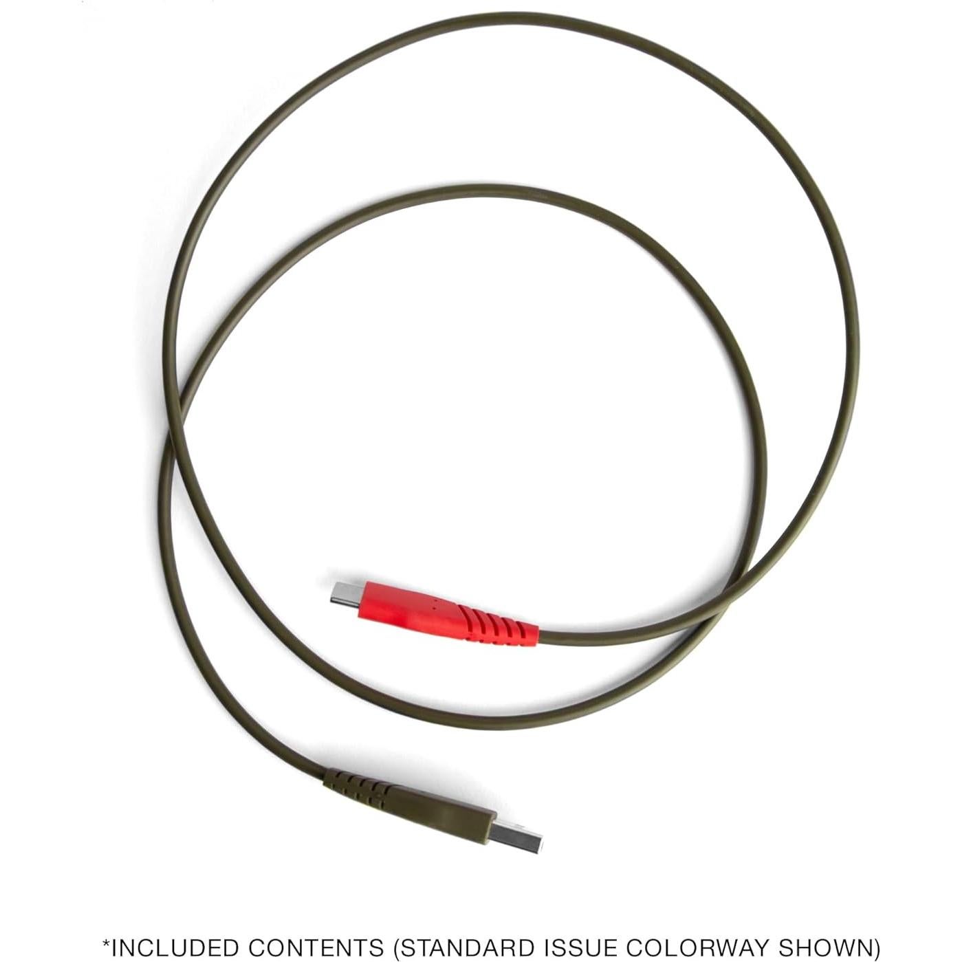 Cable de Carga Rápida USB Skullcandy LINE 1.22m Negro/Naranja