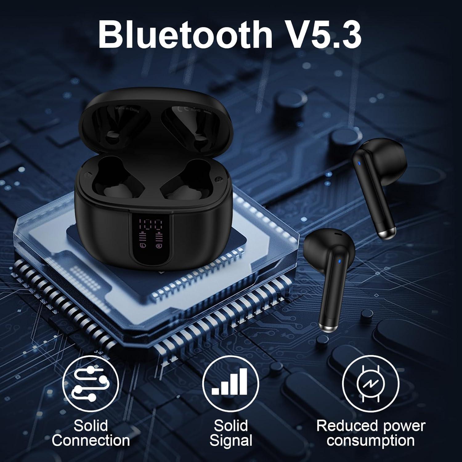 Auriculares Inalámbricos Bluetooth S49 IPX7 con Micrófono
