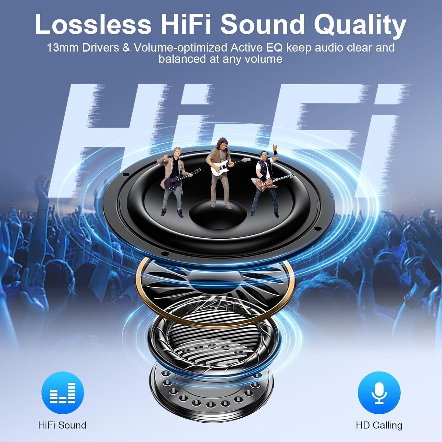 Auriculares Inalámbricos Bluetooth S49 IPX7 con Micrófono