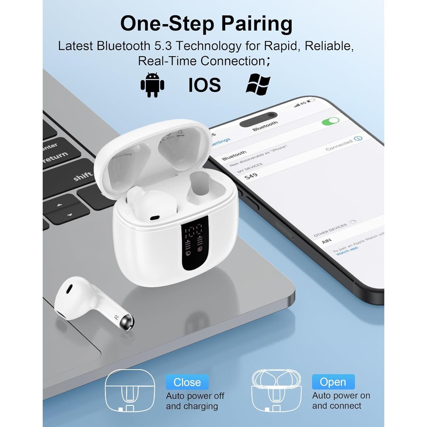 Auriculares Inalámbricos Samsung S49 Bluetooth 5.3 IPX7