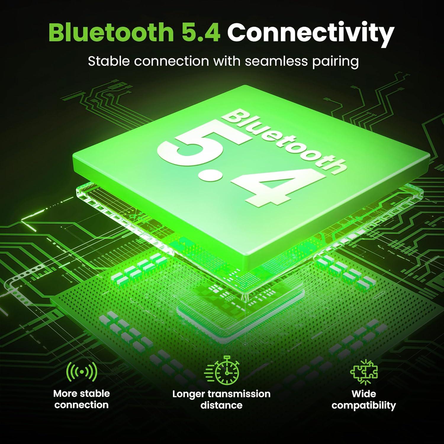 Auriculares Inalámbricos GEARit RM Bluetooth 5.4 con ANC 22h