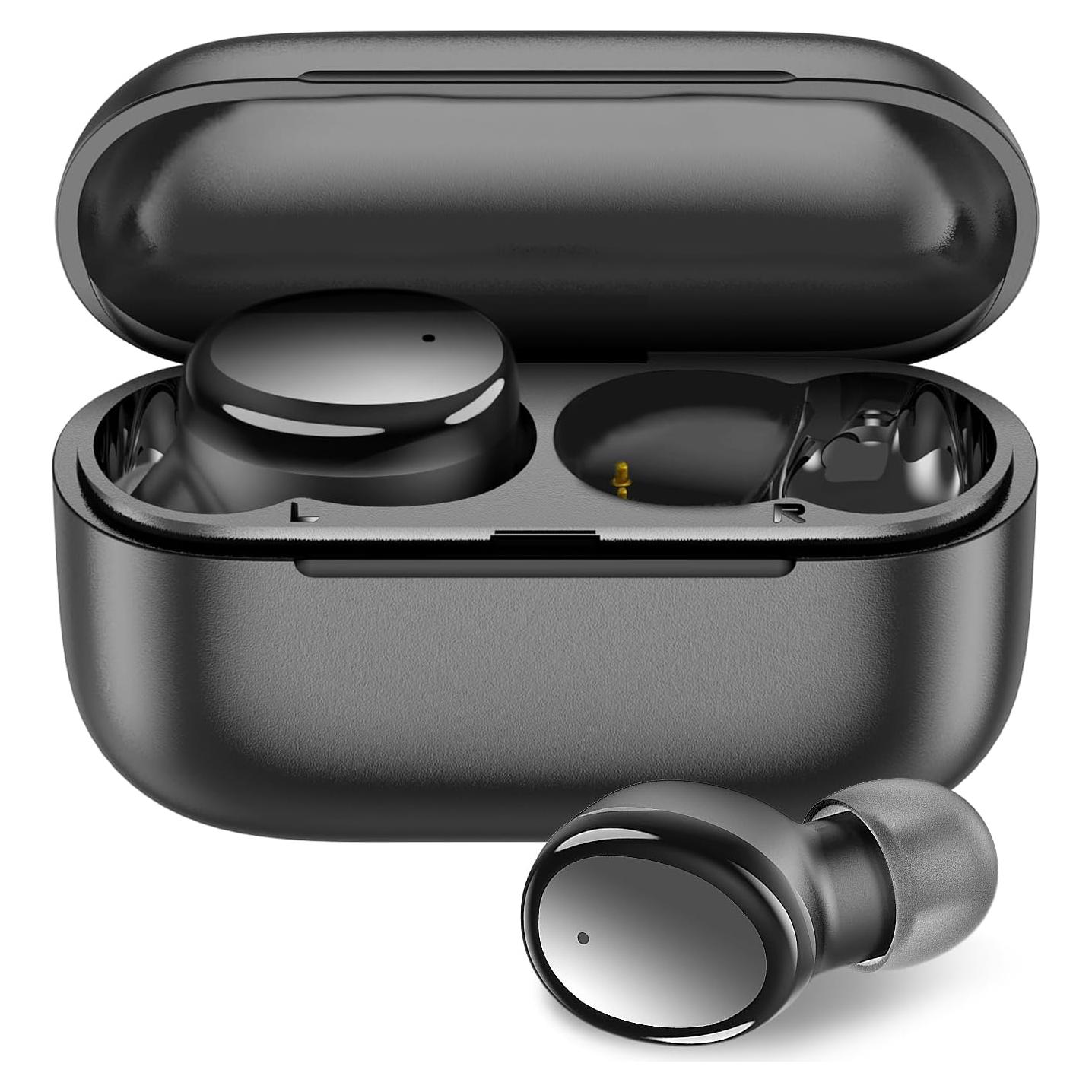 Auriculares Inalámbricos Kurdene S8 Plus Bluetooth 5.4 Negro