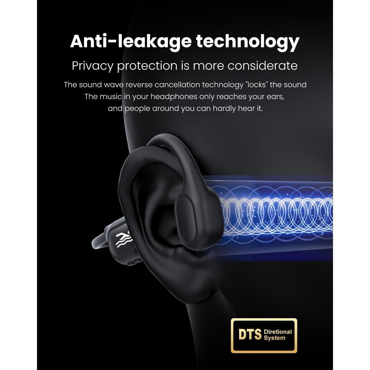 Auriculares de Conducción Ósea Bluetooth QMHL X9-5 IP68 32GB