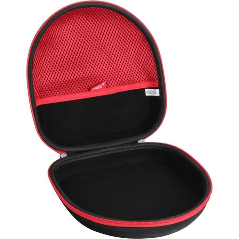 Funda Dura Hermitshell para Auriculares Bluetooth E7 - Negro/Rojo