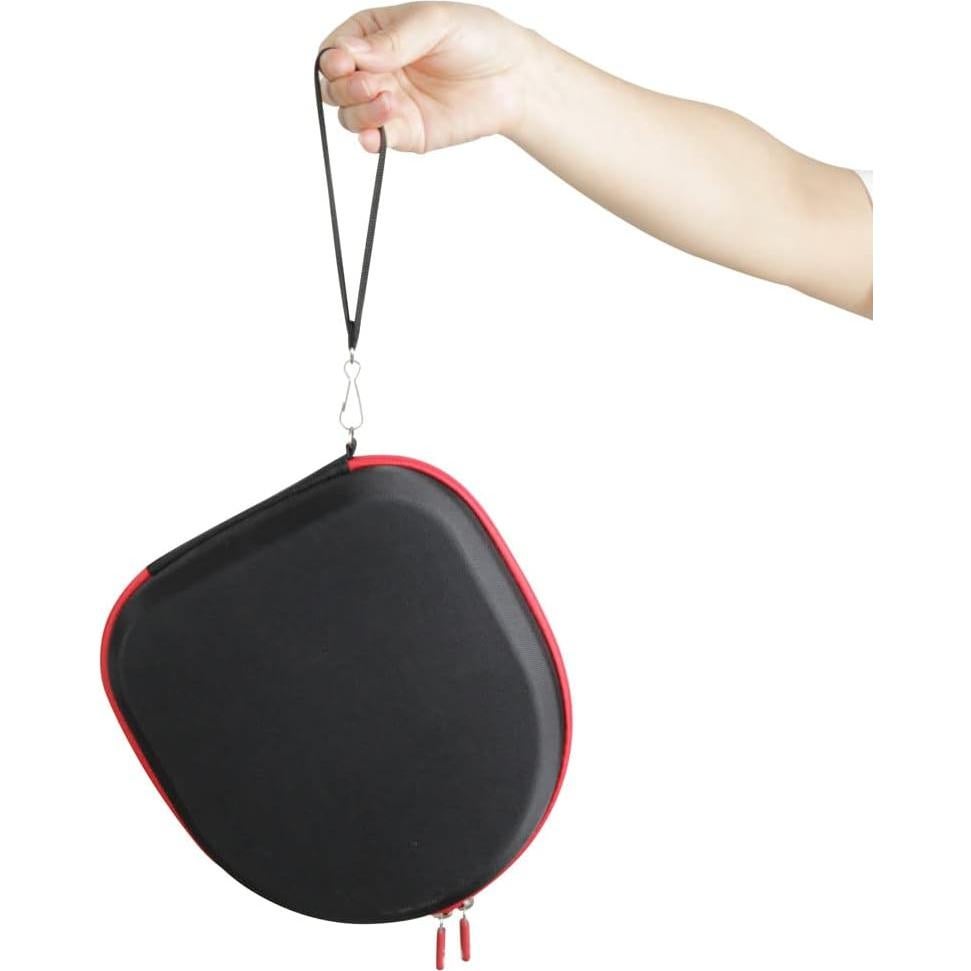 Funda Dura Hermitshell para Auriculares Bluetooth E7 - Negro/Rojo