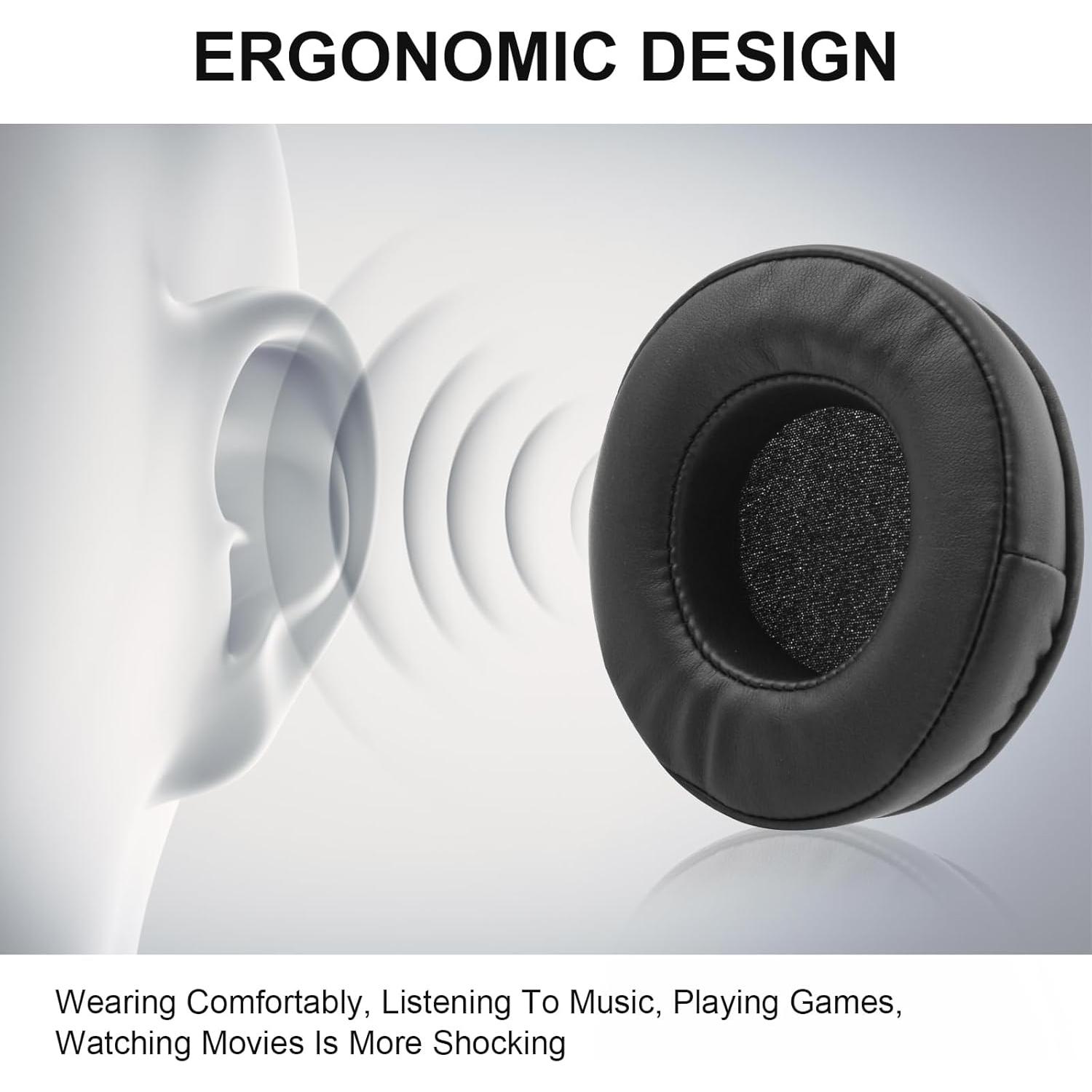 Almohadillas de Repuesto Skullcandy Hesh 2 HESH 2.0 - Negro