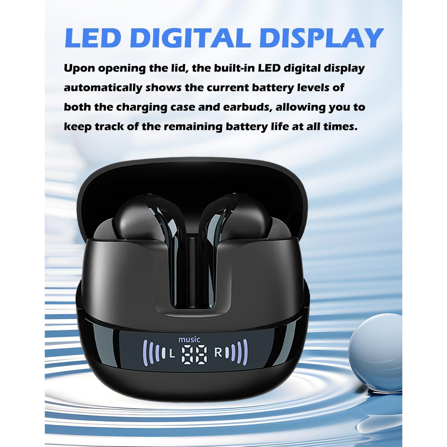 Auriculares Inalámbricos GUSILOR F8 Pro con Cancelación de Ruido