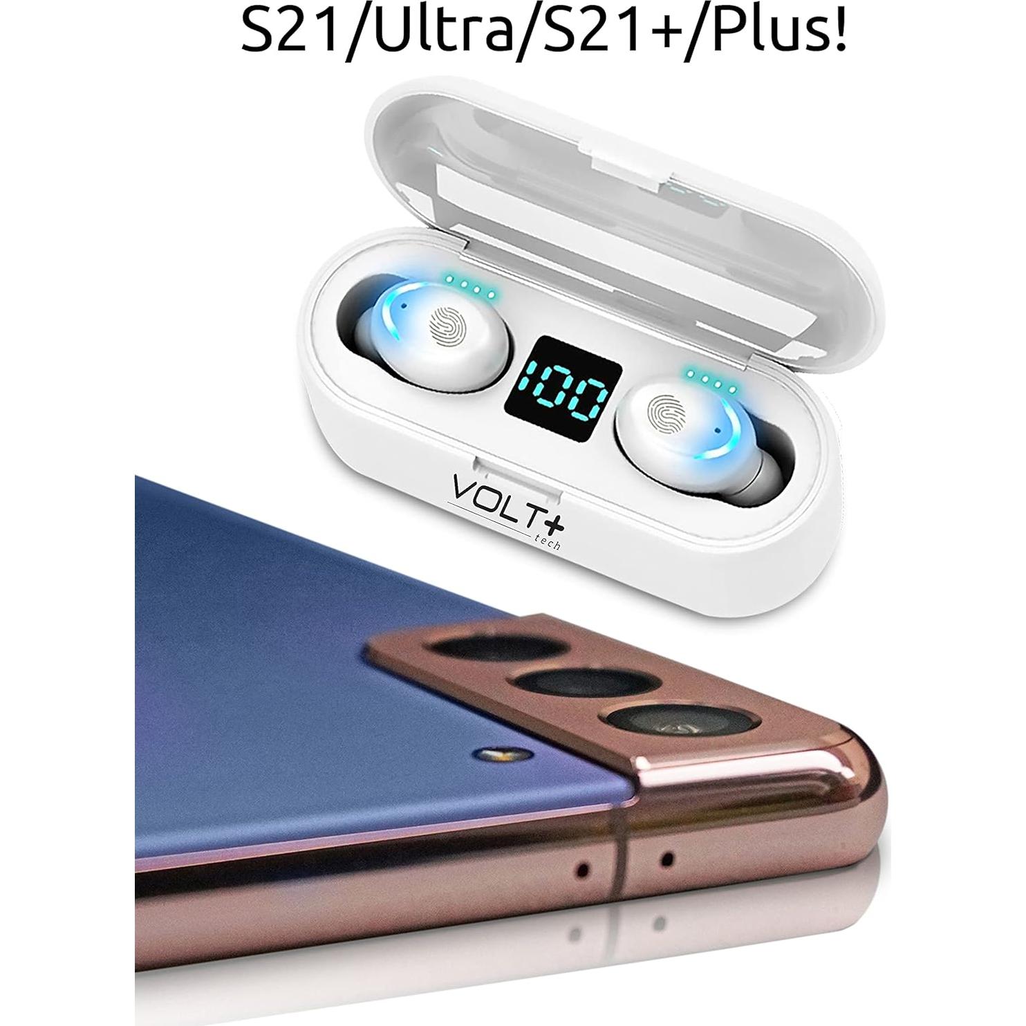 Auriculares Inalámbricos Bluetooth 5.3 Volt Plus F9 IPX4 8D