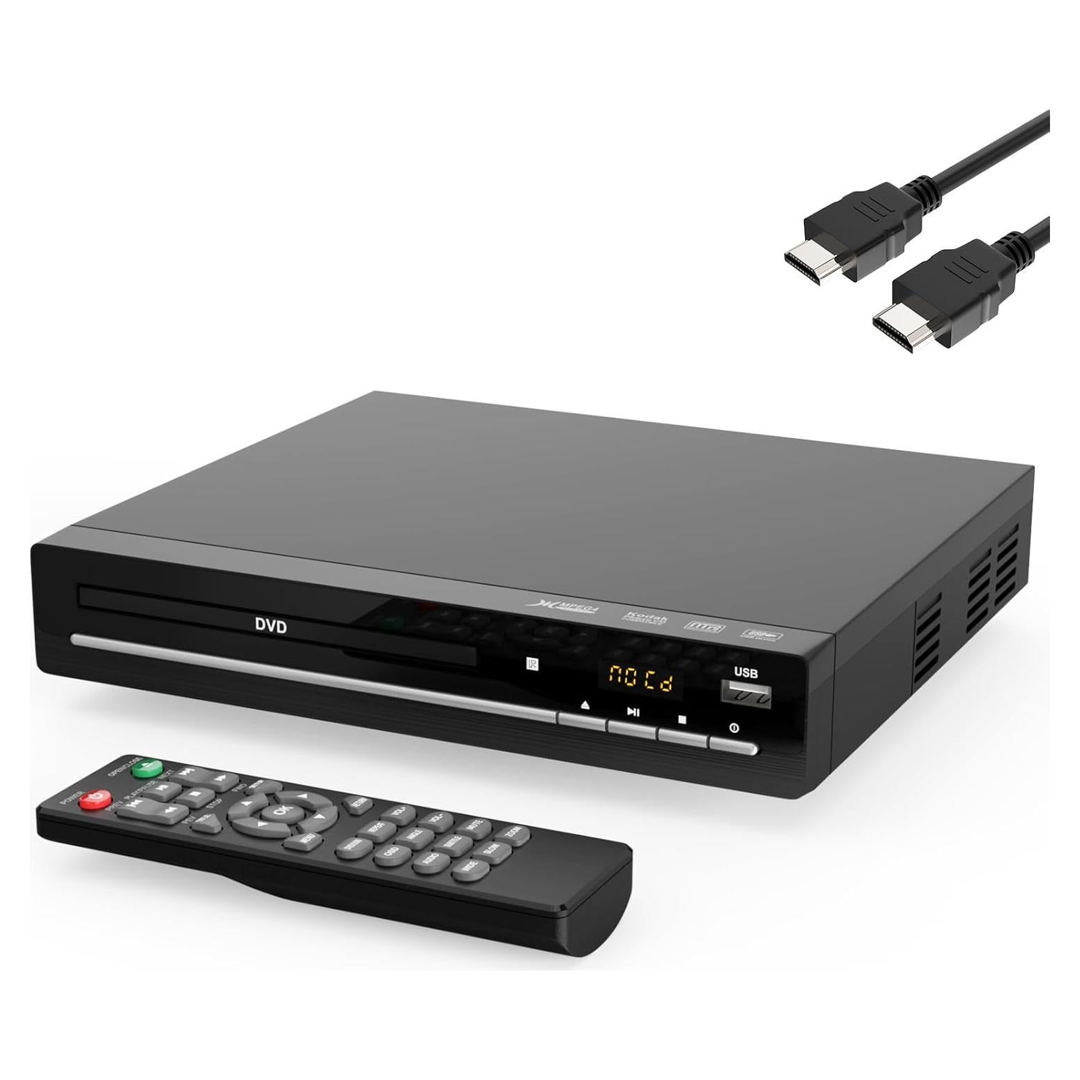 Reproductor de DVD HDMI Wxjwyt DVD-003 Región Libre USB