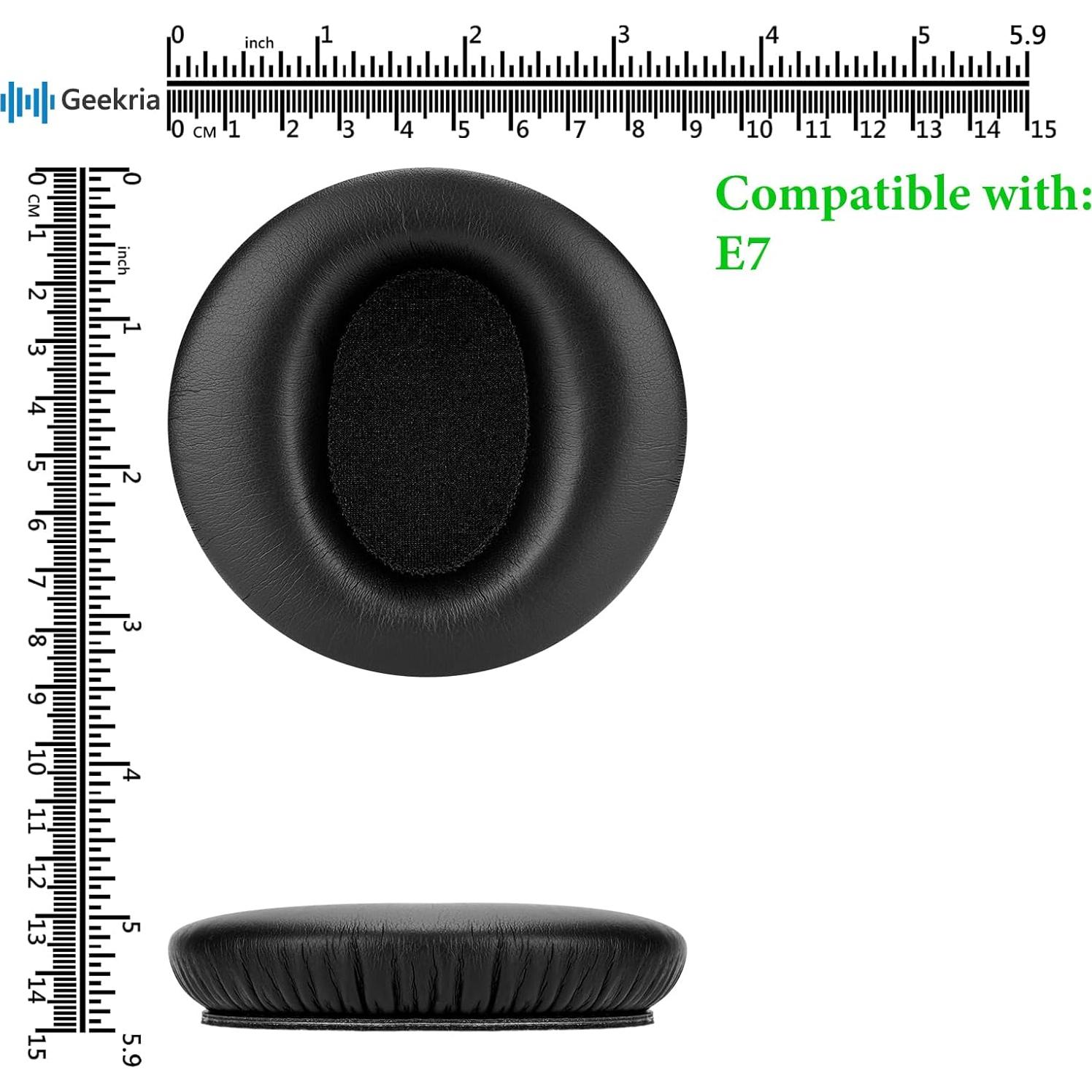 Almohadillas de Repuesto Geekria para Auriculares COWIN E7