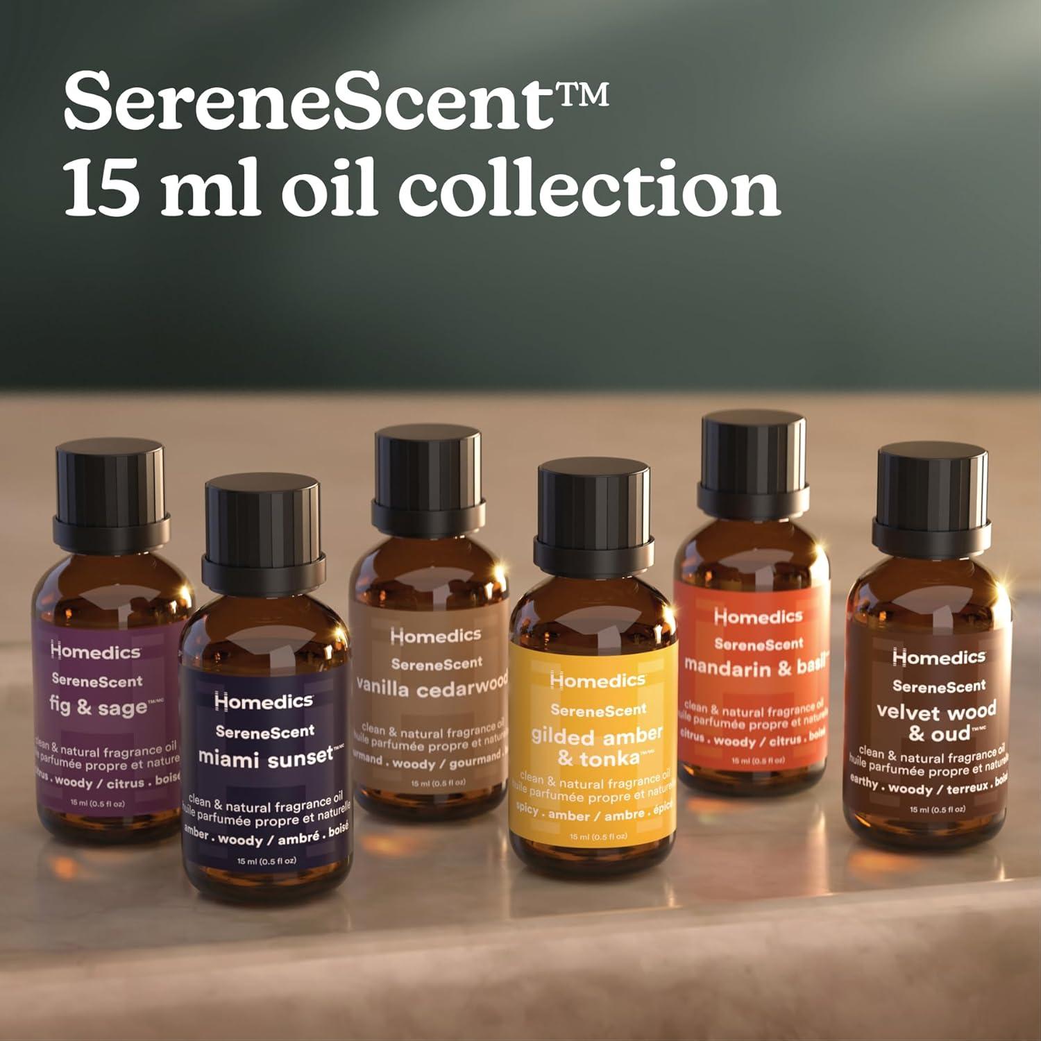 Aceite de Fragancia para el Hogar Homedics Higo y Salvia 15 ml