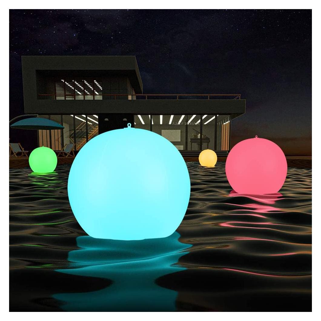 Luces Flotantes Solares Blibly LED 35.56cm Multicolor