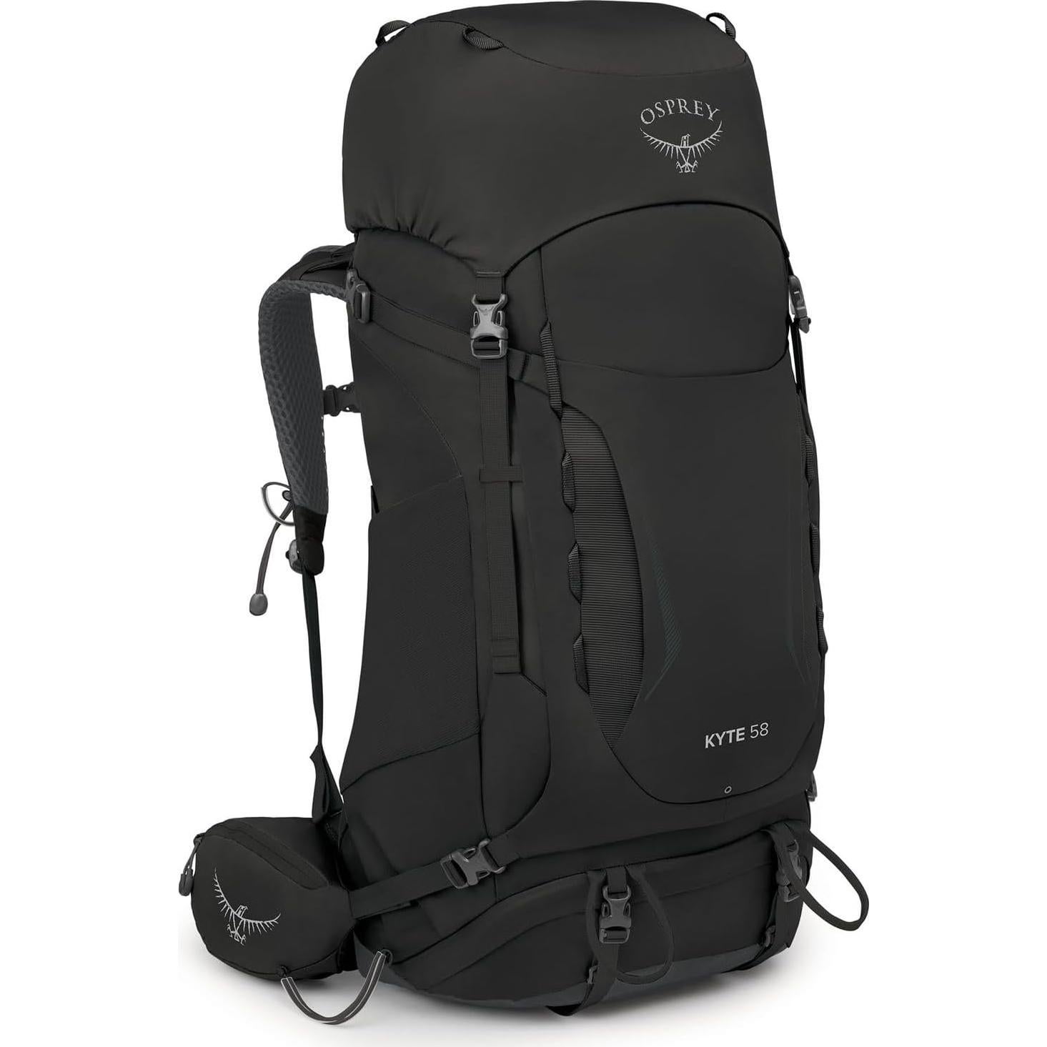 Mochila de Senderismo Osprey Kyte 58L para Mujeres Negra