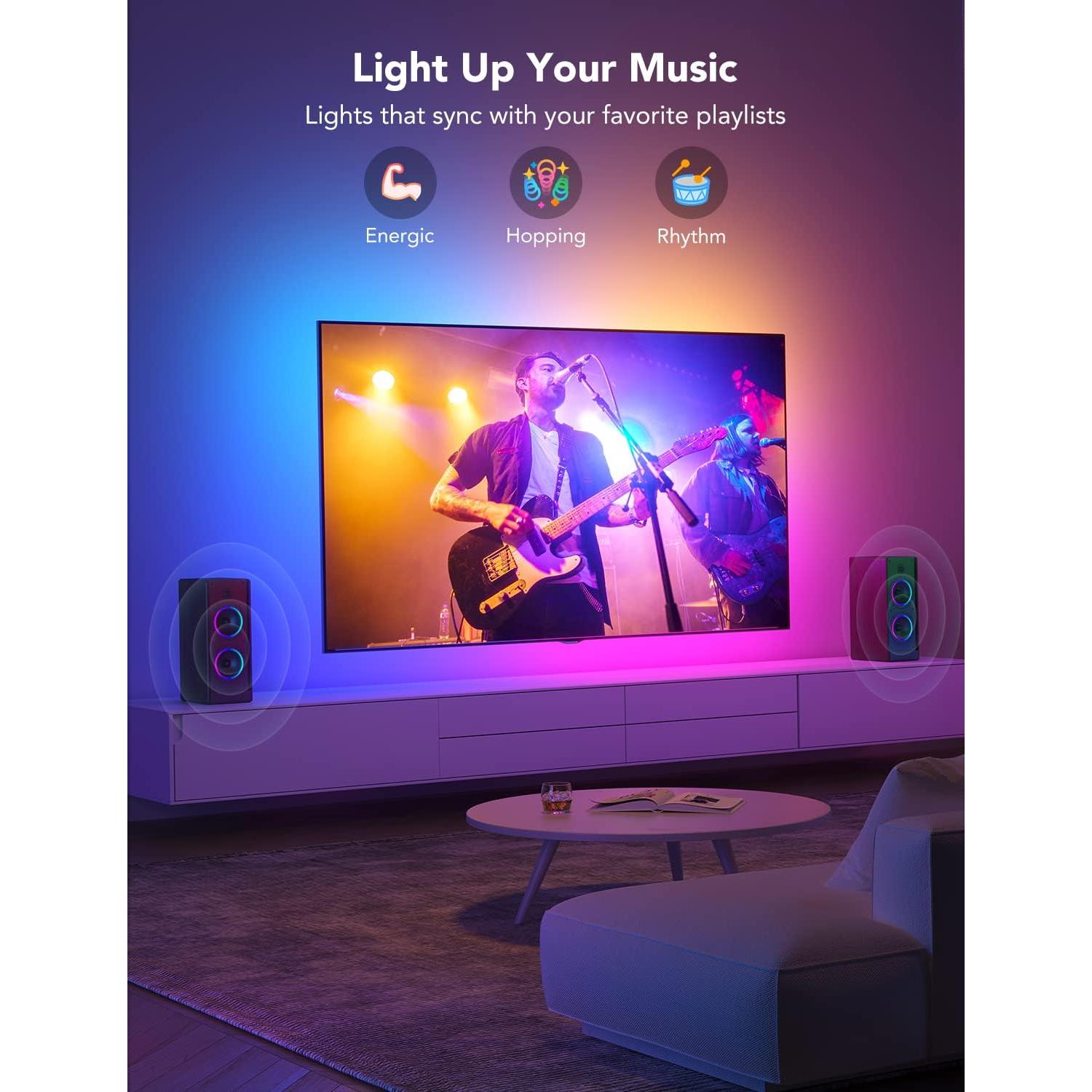 Govee Tiras LED Inteligentes RGBIC para TV 55-65" 12.5FT