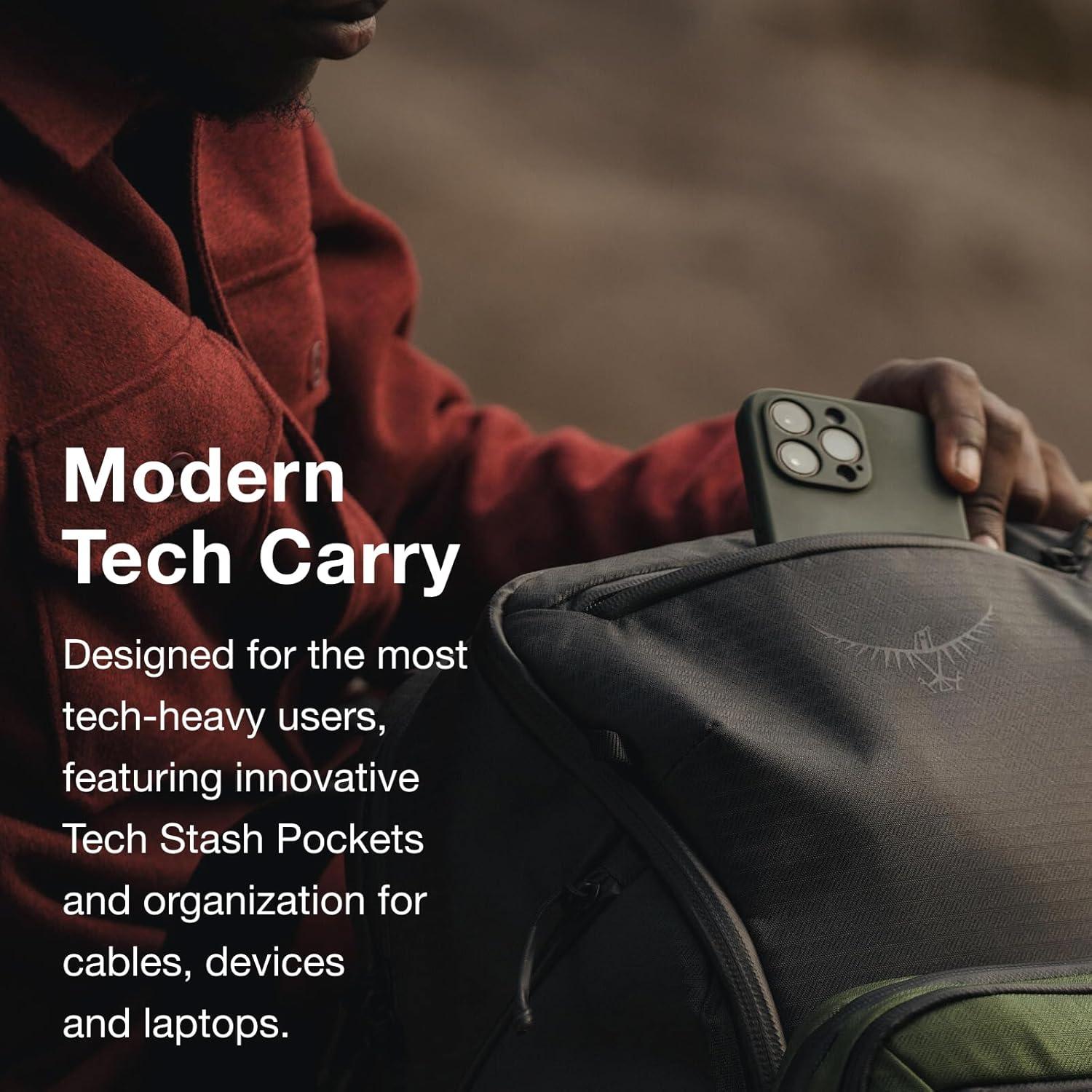 Mochila Unisex Osprey Archeon 24L Negra para Laptop