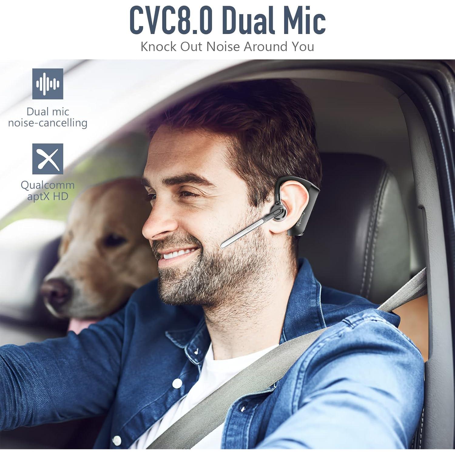Auricular Bluetooth Conambo K21 CVC 8.0 Cancelación Ruido