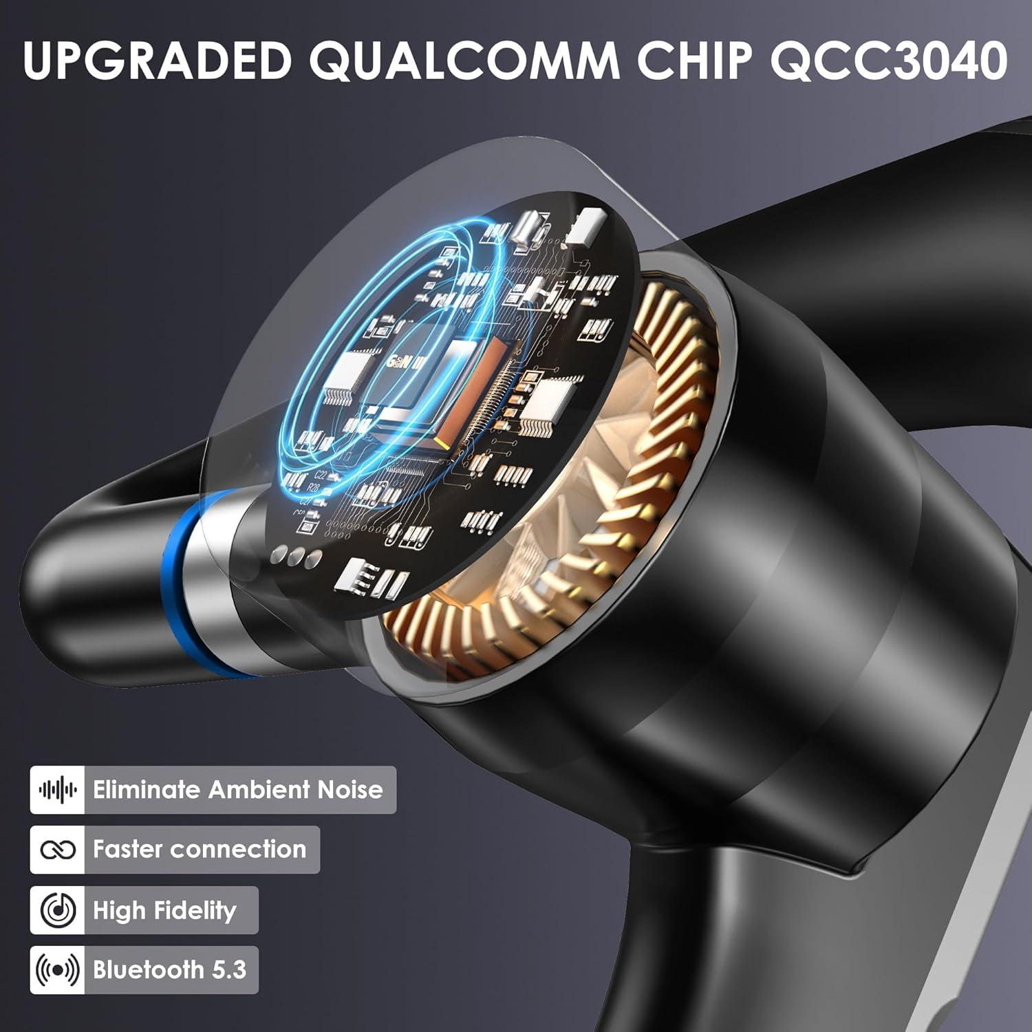 Auricular Bluetooth EKVANBEL A6L Inalámbrico con Estuche 1000mAh