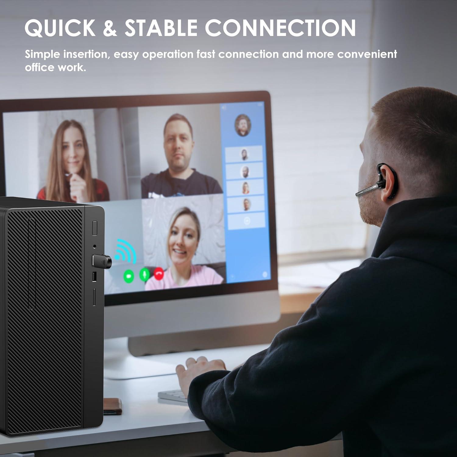 Auricular Bluetooth EKVANBEL A6L Inalámbrico con Estuche 1000mAh