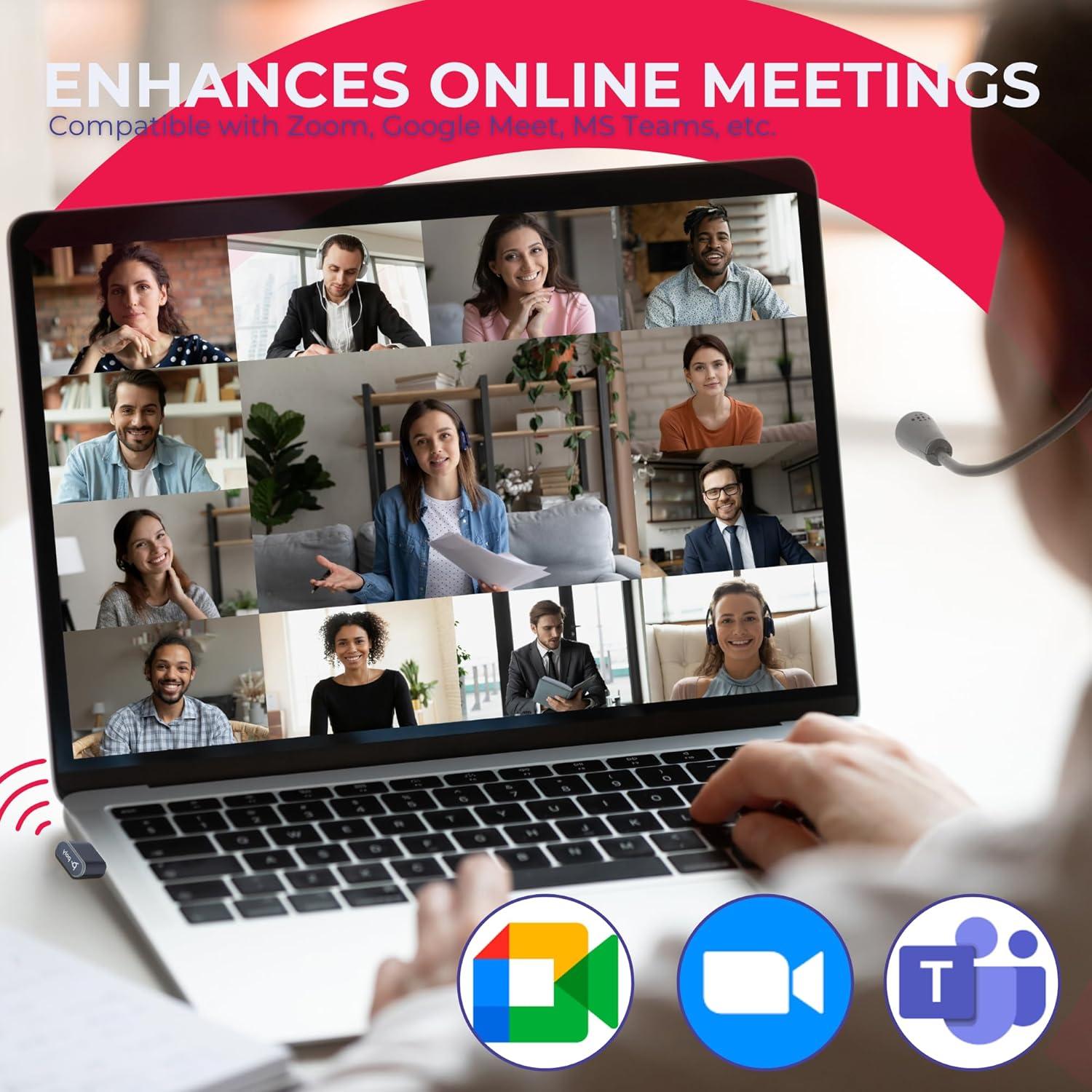 Adaptador Dongle Bluetooth USB-C Poly BT700 - Compatible PC y Mac