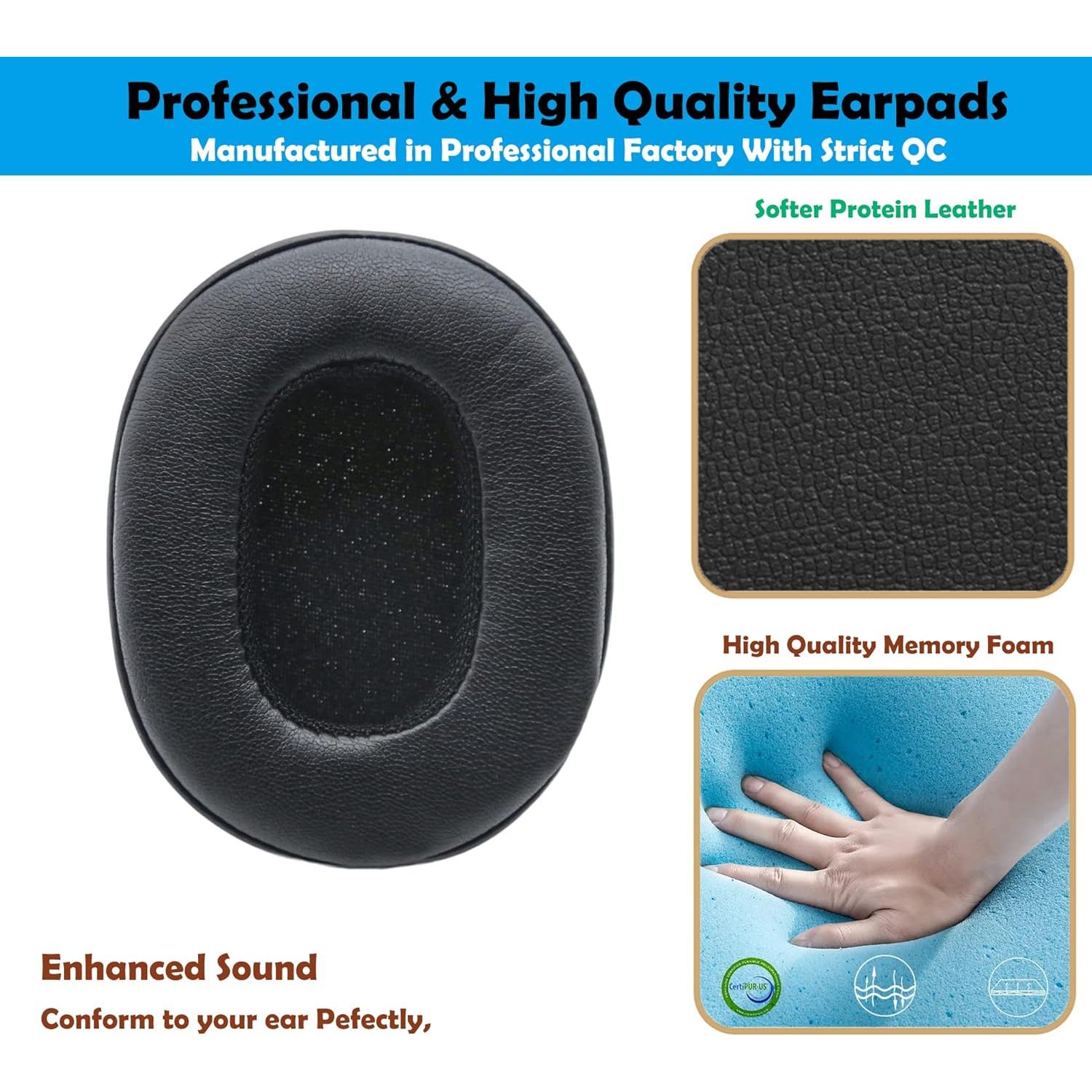 Almohadillas de Reemplazo DowiTech para Auriculares Plantronics BackBeat FIT 6100