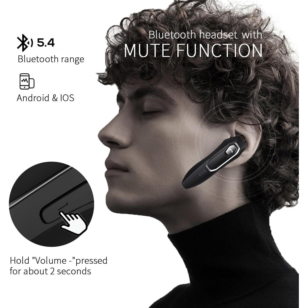 Auricular Bluetooth MICOOL DY20PLUS Inalámbrico con Micrófono