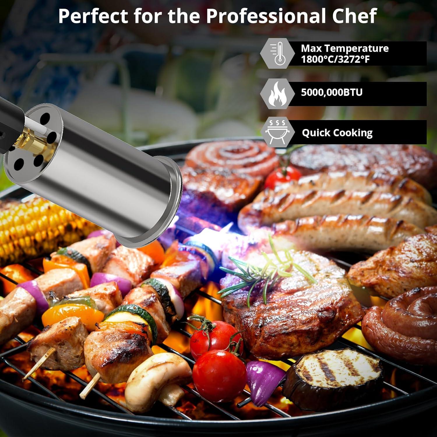 Antorcha de Propano Sondiko L8010 con Base Soporte Gas