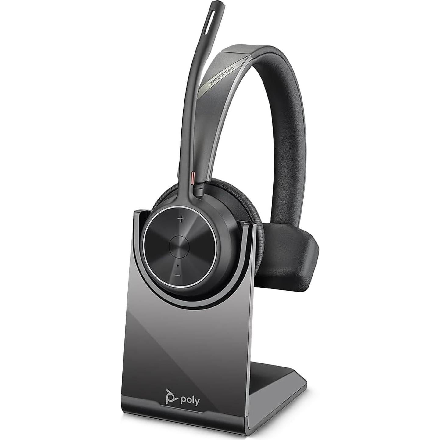 Auricular Inalámbrico Poly Voyager 4310 UC con Base de Carga
