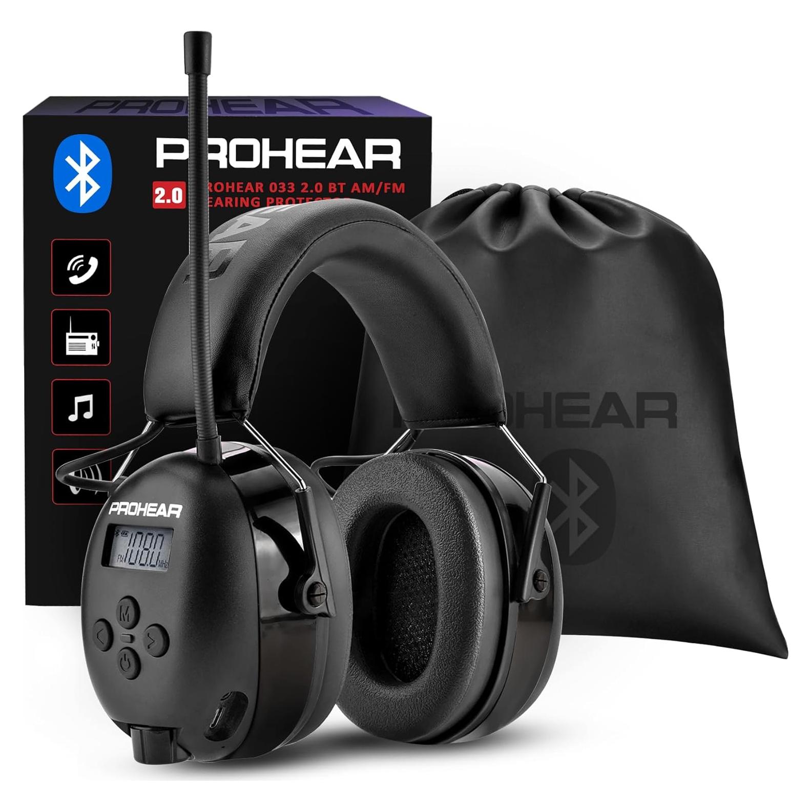 Auriculares de Protección Auditiva PROHEAR 033 Bluetooth 5.4 25dB