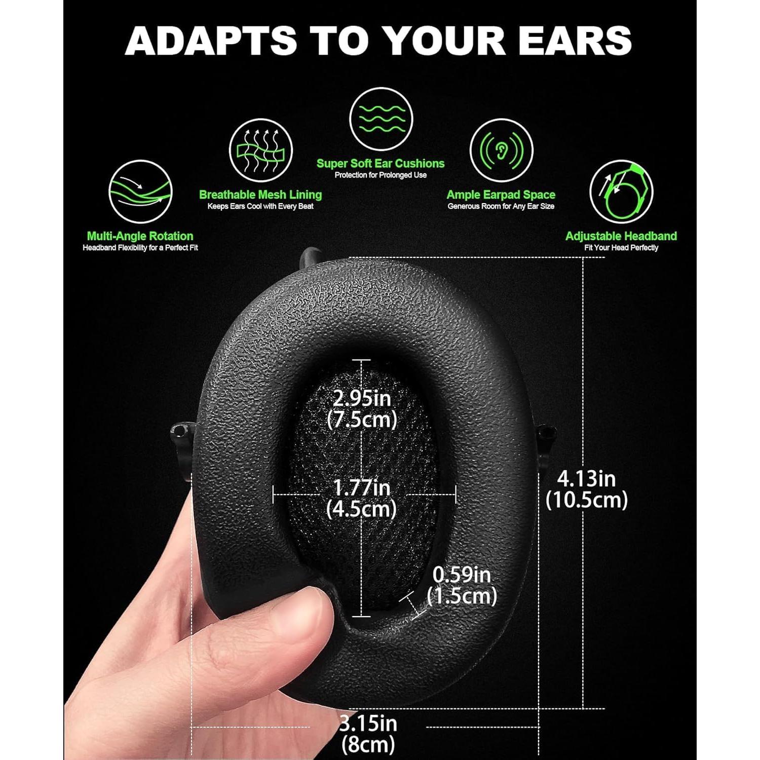 Auriculares de Protección Auditiva PROHEAR 033 Bluetooth 5.4 25dB