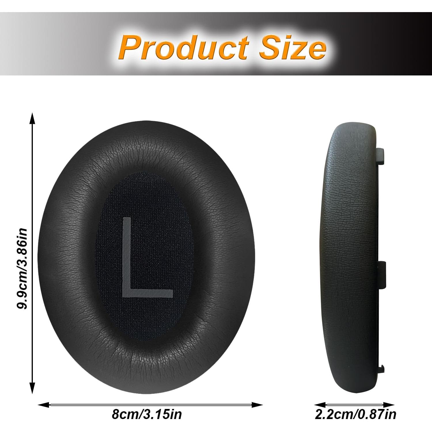 Almohadillas de Repuesto Bose NC700 - Espuma Alta Densidad Negro