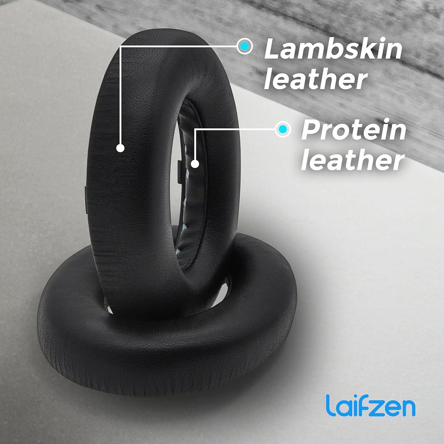 Almohadillas de cuero de cordero Bose NC700 - Negro