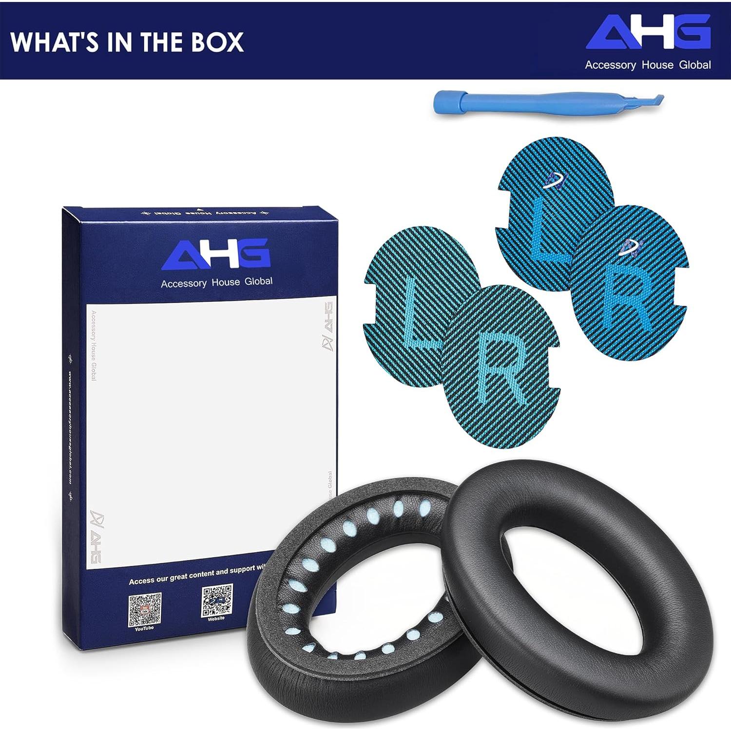 Almohadillas de Reemplazo AHG para Auriculares Bose QC25