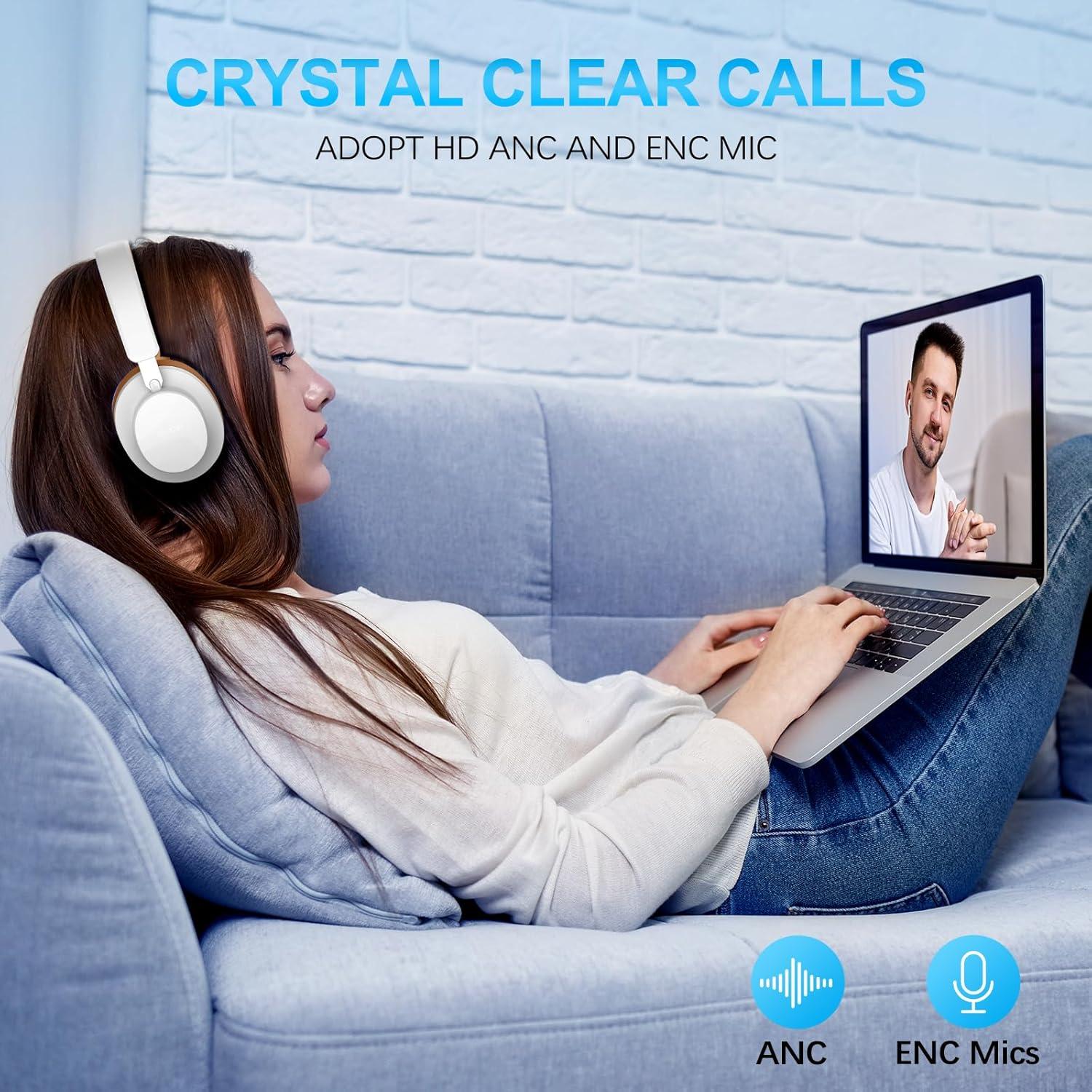 Auriculares Inalámbricos TSYUCXH T10 con Cancelación de Ruido 65h