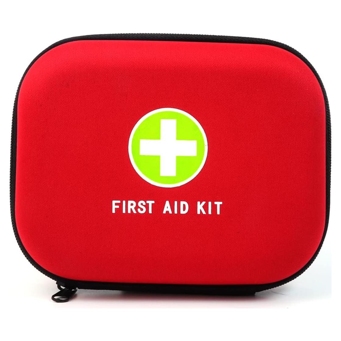 Estuche Duro de Primeros Auxilios EVA Jipemtra Rojo Vacío