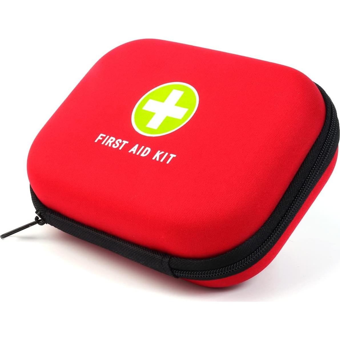 Estuche Duro de Primeros Auxilios EVA Jipemtra Rojo Vacío