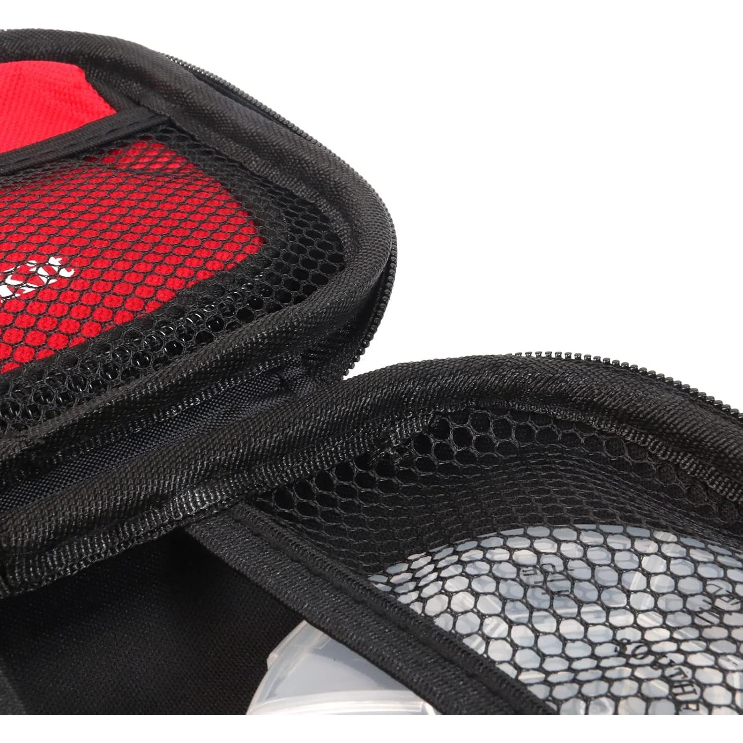 Estuche Duro de Primeros Auxilios EVA Jipemtra Rojo Vacío